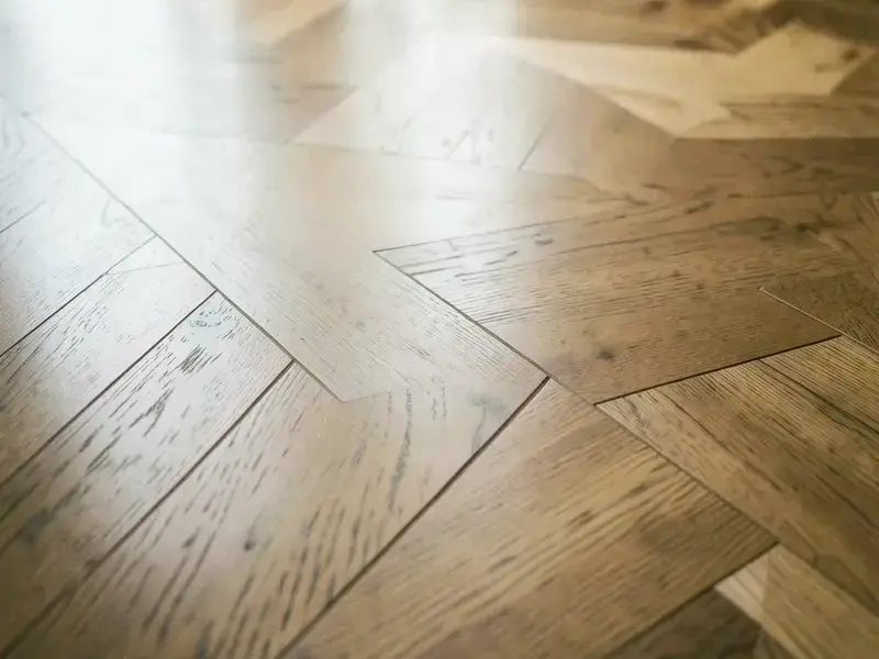 ヘリンボーン施工